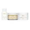 imageOUAI St Barts Travel Bundle  Includes Scalp ampamp Body Scrub Foaming Body Cleanser and Hydrating Body Cream  Travel Size Hair ampamp Body Care 3 Count 34 Oz34 Oz3 Oz