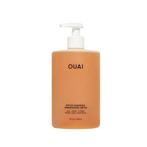 imageOUAI Detox Shampoo  Clarifying Shampoo for Build Up Dirt Oil Product and Hard Water  Apple Cider Vinegar ampamp Keratin for Clean Refreshed Hair  SulfateFree Hair Care 10 ozDetox Shampoo With Pump