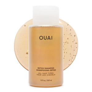 imageOUAI Detox Shampoo  Clarifying Shampoo for Build Up Dirt Oil Product and Hard Water  Apple Cider Vinegar ampamp Keratin for Clean Refreshed Hair  SulfateFree Hair Care 10 ozDetox Shampoo