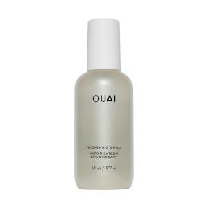 imageOUAI Hair Thickening Spray  Thickening ampamp Volumizing Spray for Instantly Thicker FullerLooking Hair  Protects Strengthens ampamp Repairs with Amaranth Peptide ampamp Amino Acids 6 Fl OzNo Color