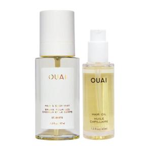 imageOUAI Hair ampamp Body Bundle  Includes St Barts Hair ampamp Body Mist 33 Oz and Hair Oil 15 Oz for Healthy Shiny FrizzFree Hair  2 Piece Bundle