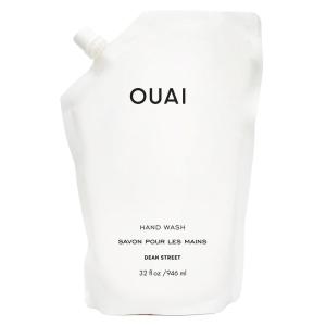 imageOUAI Hand Wash Refill Dean Street  Liquid Hand Soap with Jojoba Avocado ampamp Rose Hip Oil for Replenished Skin  Gentle Exfoliating Kitchen ampamp Bathroom Soap 16 Fl Oz