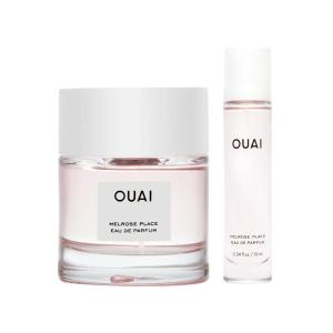 imageOUAI Melrose Place Eau de Parfum Set  Elegant Womens Perfume for Everyday Wear  Fresh Floral Scent Notes of Champagne Bergamot ampamp Rose with Hints of Cedarwood ampamp Lychee 2 Count 034 Oz17 Oz