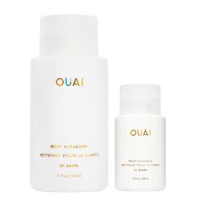 imageOUAI St Barts Body Cleanser Bundle  Foaming Body Wash with Jojoba Oil ampamp Rosehip Oil to Hydrate Balance ampamp Soften Skin  Paraben Phthalate ampamp Sulfate Free Skin Care Products 2 Count 3 Oz10 Oz