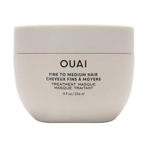 imageOUAI Thick Hair Mask  Deep Conditioning Hair Mask with Almond Oil Olive Oil ampamp Hydrolyzed Keratin to Restore Damaged Strands  Phthalate ampamp Paraben Free 8 fl ozFine To Medium