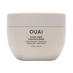 imageOUAI Thick Hair Mask  Deep Conditioning Hair Mask with Almond Oil Olive Oil ampamp Hydrolyzed Keratin to Restore Damaged Strands  Phthalate ampamp Paraben Free 8 fl ozThick