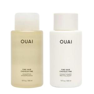 imageOUAI Thick Shampoo and Conditioner Set  Sulfate Free Shampoo and Conditioner for Thick Hair  Made with Keratin Marshmallow Root Shea Butter ampamp Avocado Oil  Free of Parabens ampamp Phthalates 10 Fl OzFine Hair Bundle