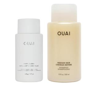 imageOUAI Volumizing FrizzControl Hair Gloss Bundle  Includes Gloss and Shampoo 2 Count 6 Oz 10 Fl Oz