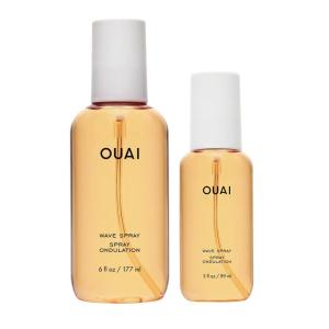 imageOUAI Wave Spray Bundle  Texture Spray for Hair with Coconut Oil ampamp Rice Protein  Adds Texture Volume ampamp Shine for Beach Waves  Paraben Free Safe for Color Treated Hair 2 Count 3 Oz6 Oz
