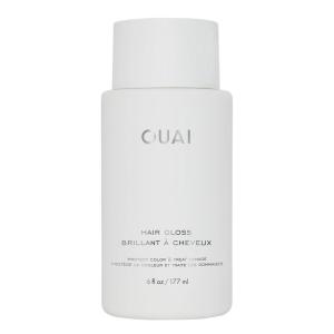 imageOUAI Hair Gloss  InShower Shiny Hair Treatment ampamp Glaze with Frizz Control  Heat Protectant Infused with Hyaluronic Acid Rice Water ampamp Panthenol  Paraben Phthalate ampamp Sulfate Free 6 OzNo Color