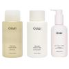 imageOUAI AntiFrizz Bundle  Fine Hair Crme Shampoo ampamp Conditioner Set 3 Count