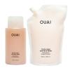 imageOUAI Thick Shampoo  Refill  Moisturizing Shampoo with Keratin Marshmallow Root Shea Butter ampamp Avocado Oil for Thick Hair  Strengthens ampamp Hydrates  Sulfate Free 2 Count 10 Oz32 Oz