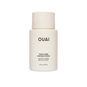 imageOUAI Thick Hair Conditioner Travel Size  Moisturizing Conditioner for Dry Frizzy Hair  Keratin Marshmallow Root Shea Butter and Avocado Oil  Paraben Phthalate and Sulfate Free 3 Oz