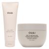 image:imageOUAI Curl Definition amp Repair Duo  Curl Defining Cream 8 oz Fine to Medium Hair Treatment Masque 8 Fl Oz Frizz Control Hydration amp Shine