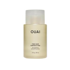 image:imageOUAI Fine Shampoo Travel Size  Volumizing Shampoo with Strengthening Keratin Biotin ampamp Chia Seed Oil for Fine Hair  For Clean Weightless Body  Paraben Phthalate ampamp Sulfate Free Hair Care 3 Fl Oz