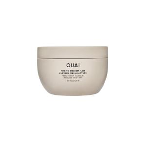 image:imageOUAI Fine to Medium Hair Treatment Masque  Mask for Hair Repair Hydration and Shine  With Shea Butter Keratin and Panthenol  Paraben Phthalate and Sulfate Free 34 Oz